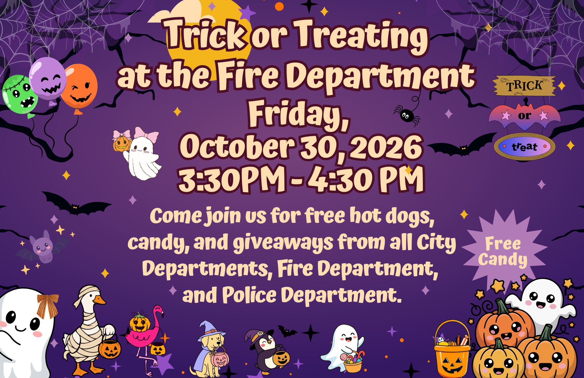 City of River Rouge Fire Department Trick or Treat