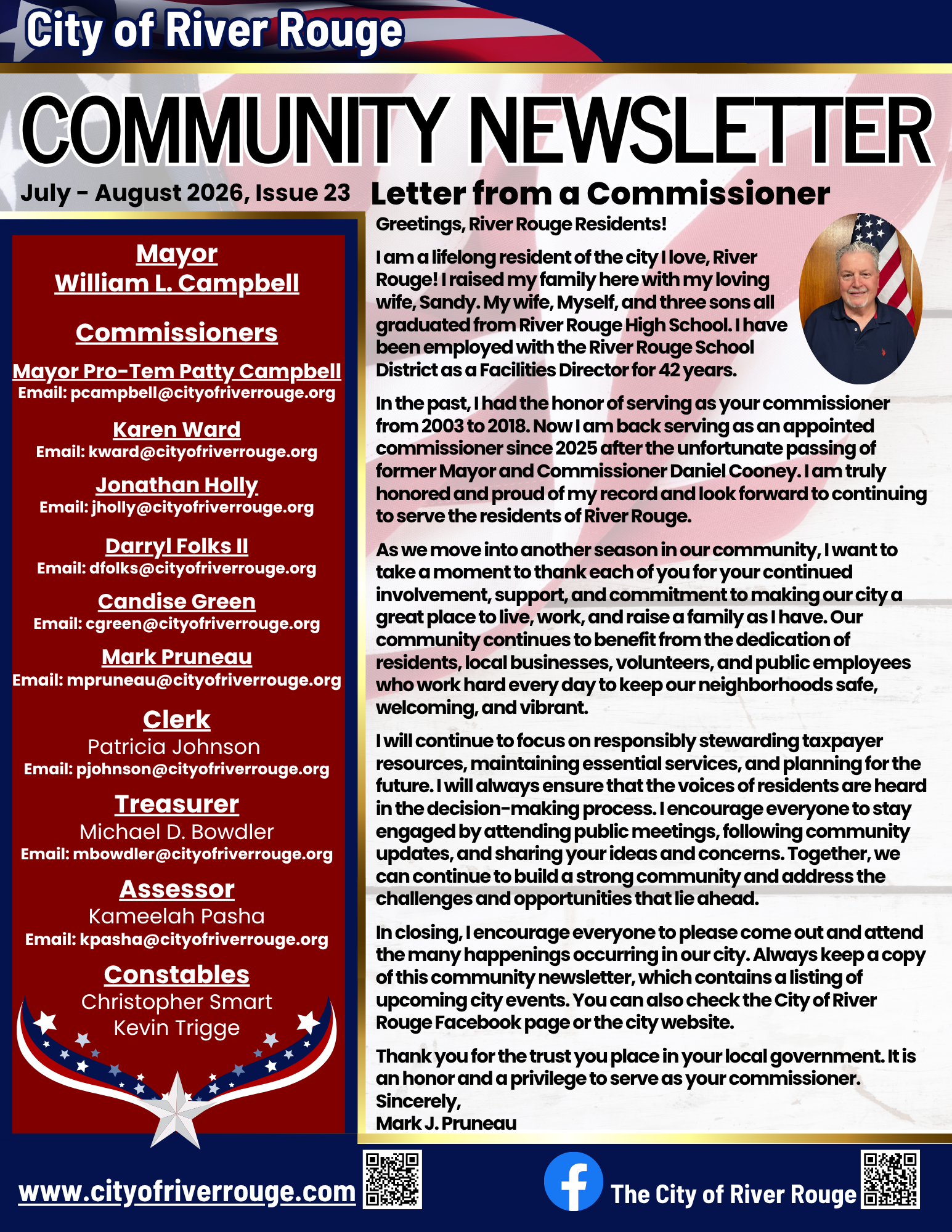 Newsletter page 1